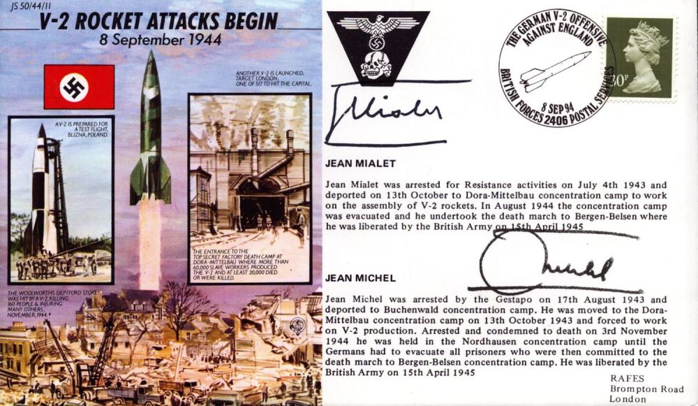 Lot 415: Jean Mialet and Jean Michel signed V 2...