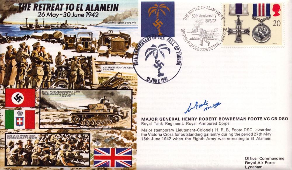 Lot 437: Mjr Gnrl Henry Foote signed Retreat to El...