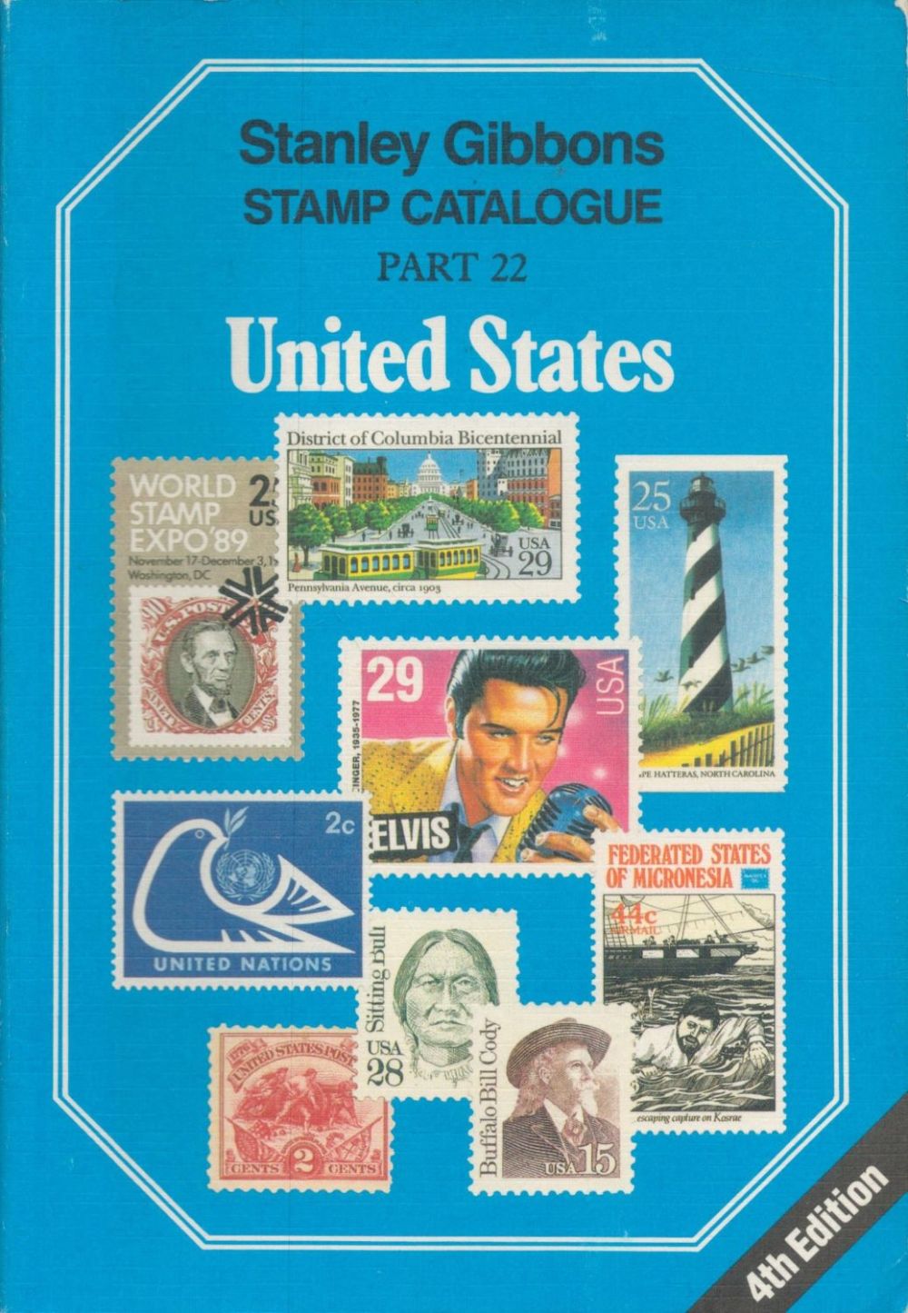 Lot 502: Stanley Gibbons Stamp Catalogue part 22 United States...