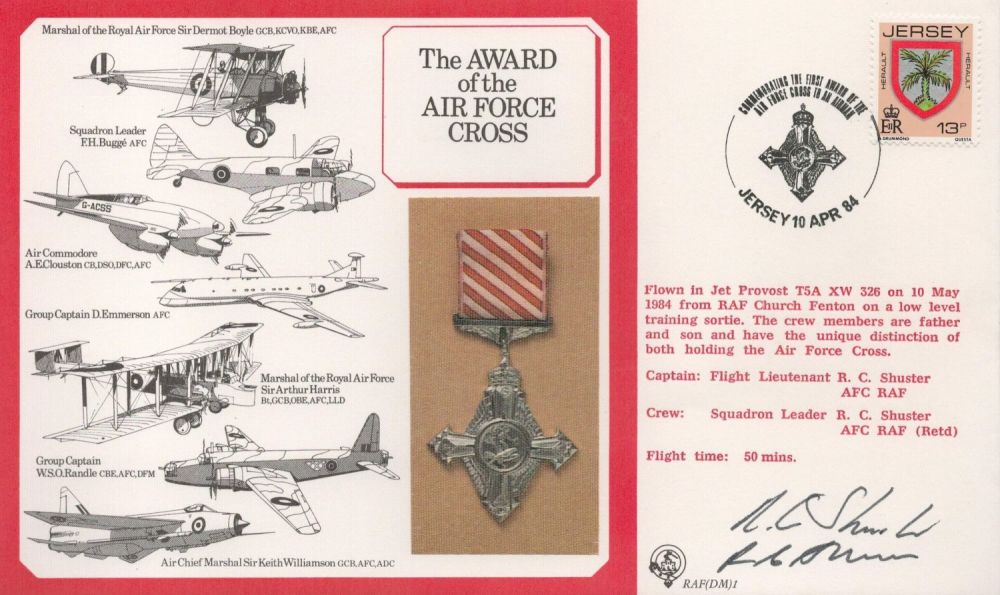Lot 69: Flt Lt RC Shuster and Sqn Ldr RC...