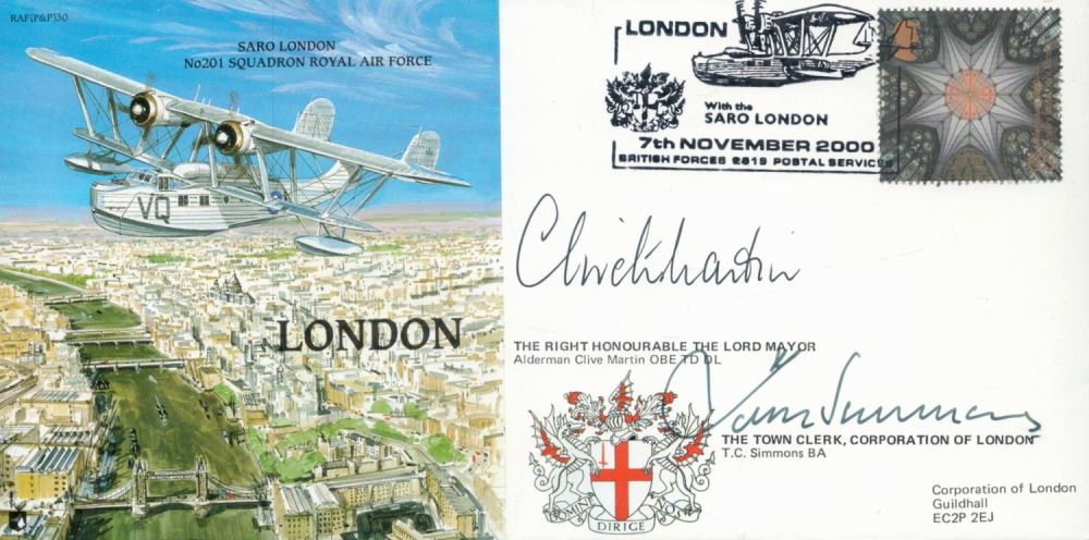 Lot 75: The Lord Mayor Alderman Clive Martin O. B....