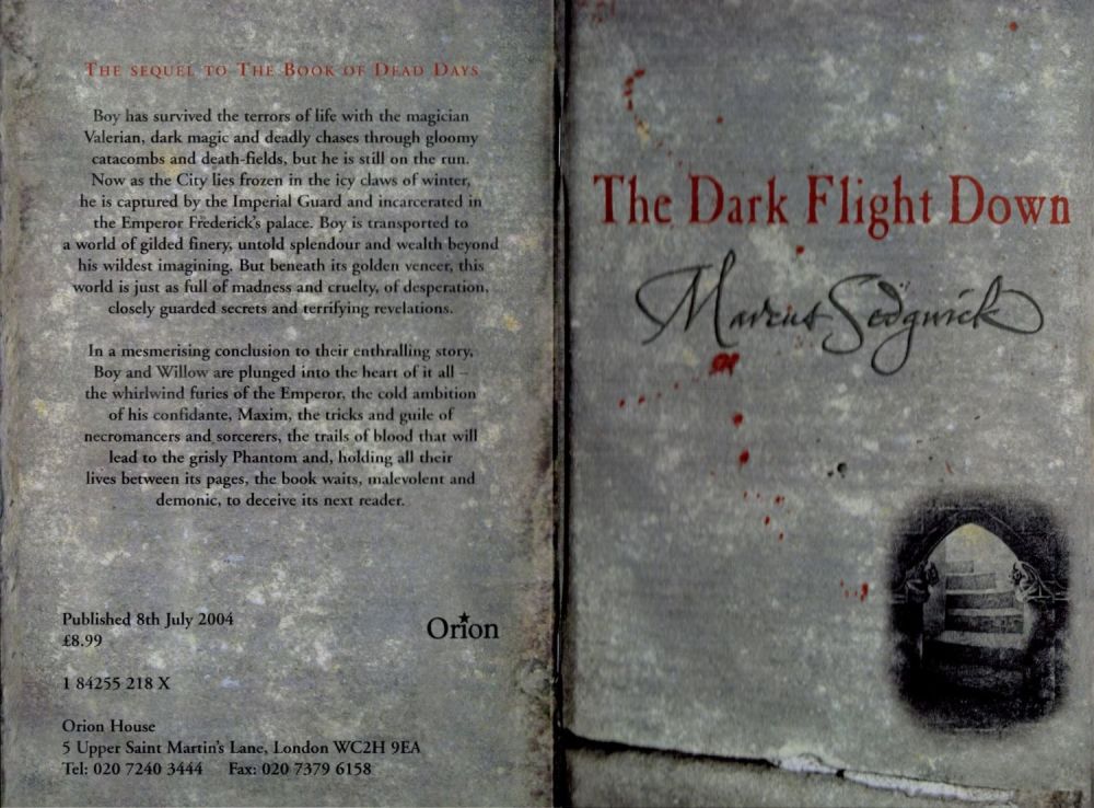 Lot 101: Author Marcus Sedgewick Signed inside his short book...