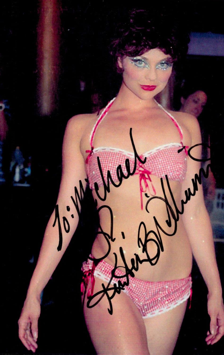 Lot 119: TV Film Kristen Beth Williams signed and dedicated...