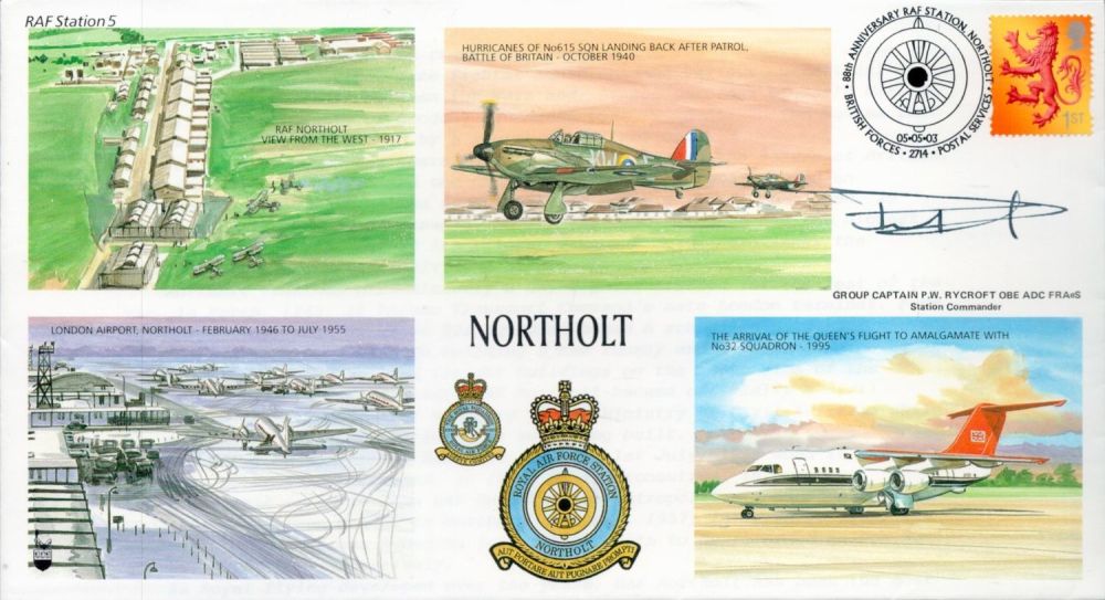Lot 156: Group Captain P W Rycroft O. B. E....
