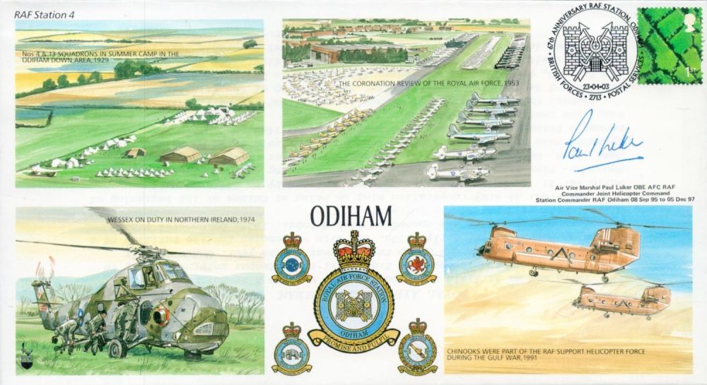 Lot 160: Air Vice Marshal Paul Luker O. B. E....