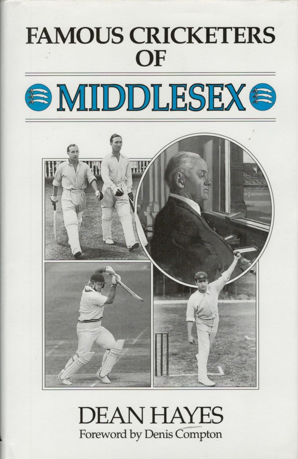 Lot 230: Cricket, Famous Cricketers of Middlesex by Dean Hayes...