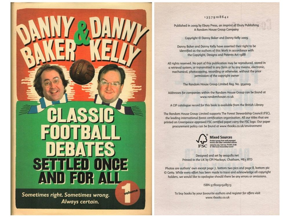 Lot 238: Classic Football Debates Settled Once And For All...