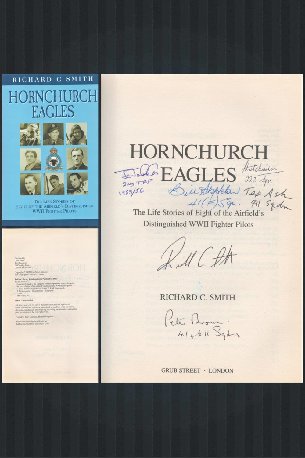 Lot 239: Richard C Smith Hardback Book Titled Hornchurch Eagles...