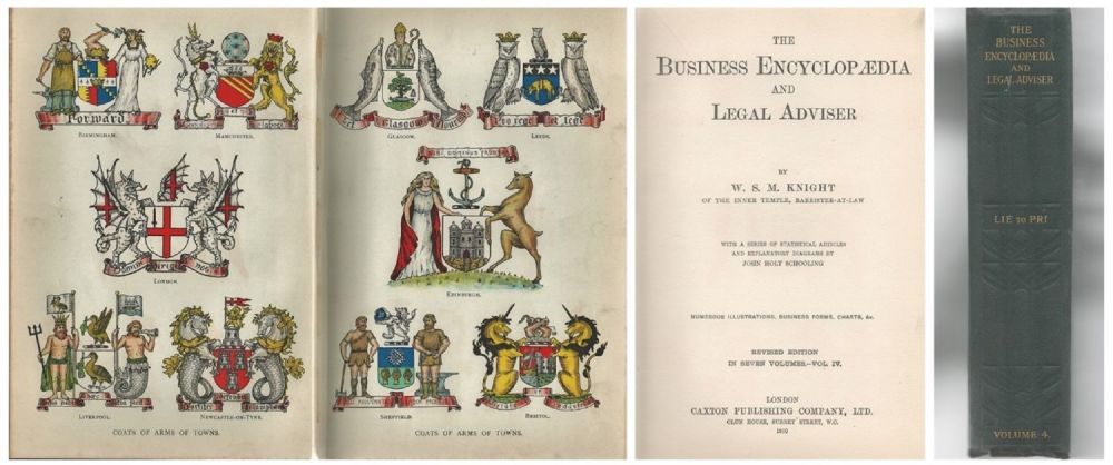 Lot 247: The Business Encyclopaedia And Legal Adviser Volume 4...