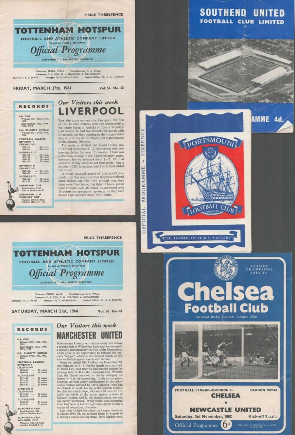 Lot 252: Football and Athletics, large Vintage collection of programmes...