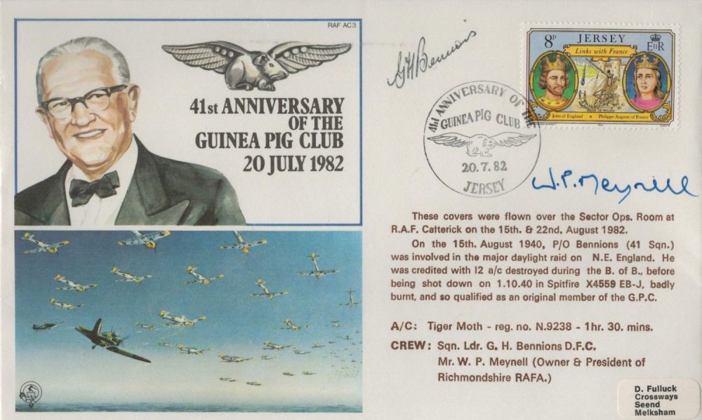 Lot 307: W P Meynell signed 41st Anniversary of the...
