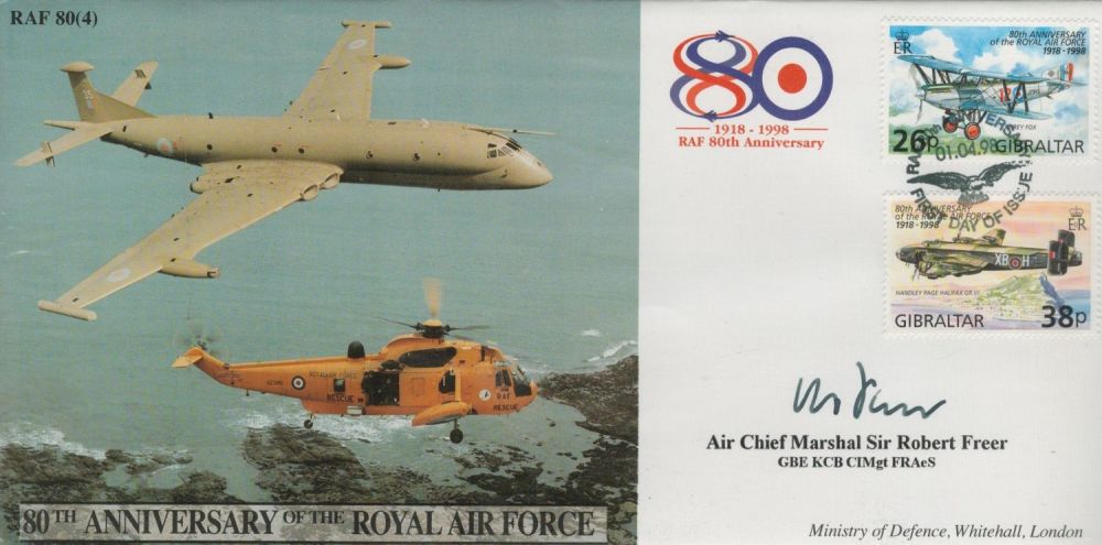 Lot 319: Sir Robert Freer signed 80th anniv of the...