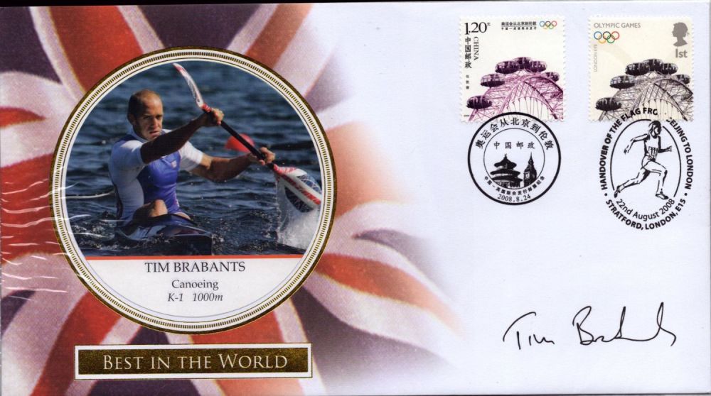 Lot 337: Tim Brabants - Canoeing signed Best in the...