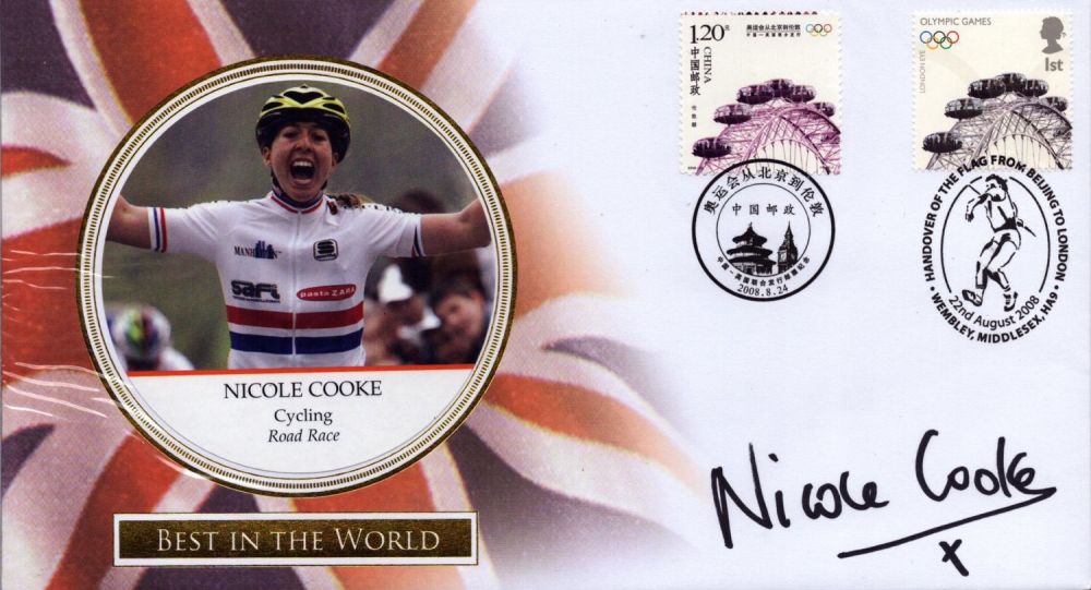 Lot 339: Nicole Cook - Cycling signed Best in the...