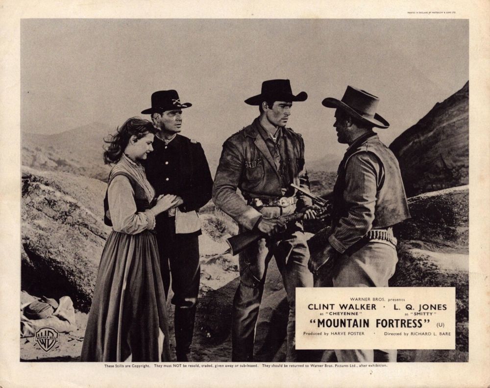 Lot 380: Montain Fortress Cheyenne original 10x8 inch lobby card...