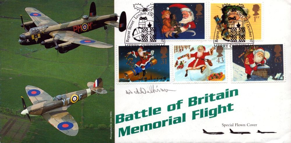 Lot 398: WW2 RAF Sqn Ldr Wilfred A Wilkinson Signed...