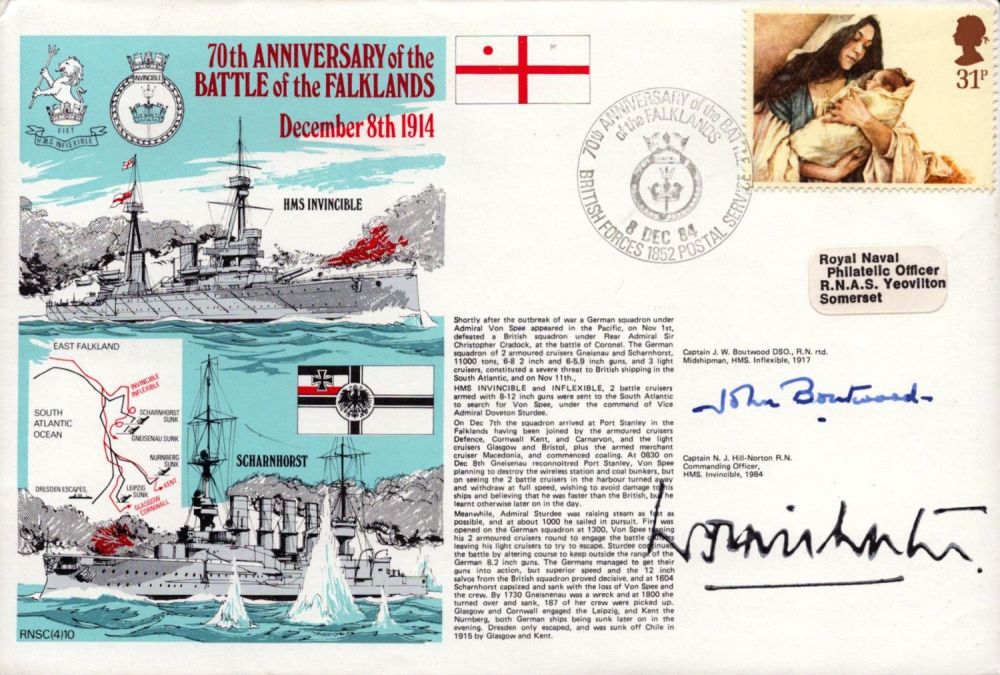 Lot 406: Capt JW Boutwood and Capt NJ Hill-Norton Signed...