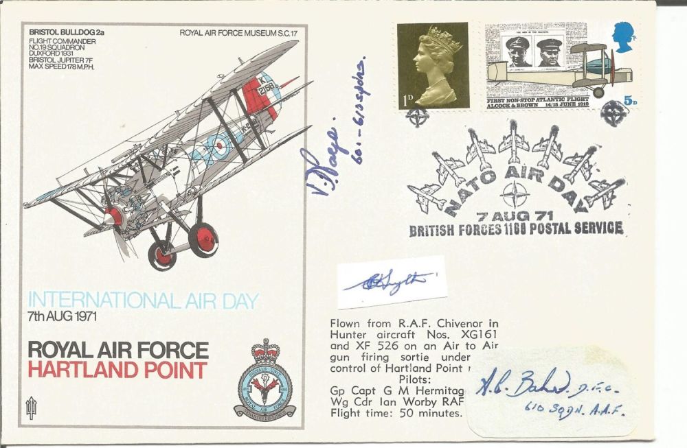 Lot 517: WW2 BOB fighter pilots Ronald Smyth 111 sqn,...
