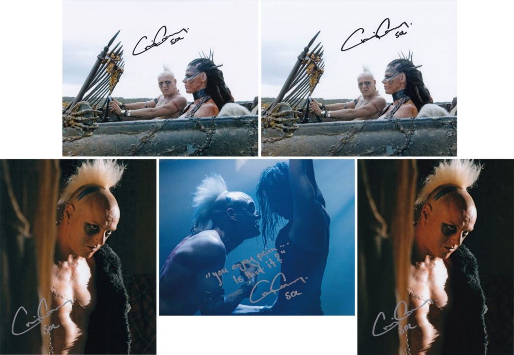 Lot 131: SALE! Lot of 5 Doomsday hand signed 10x8...