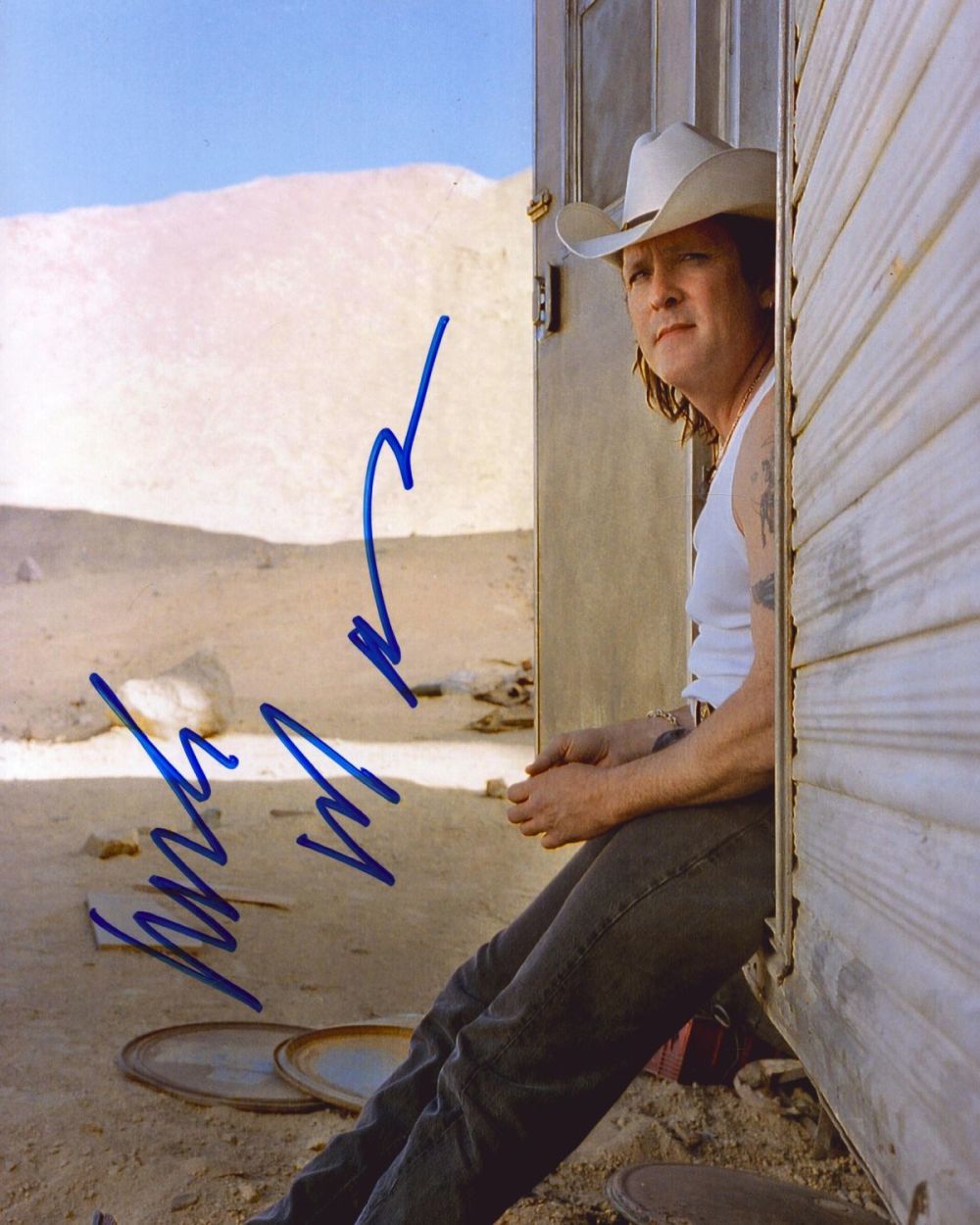 Lot 230: Michael Madsen signed 10x8 inch colour photo. Good...