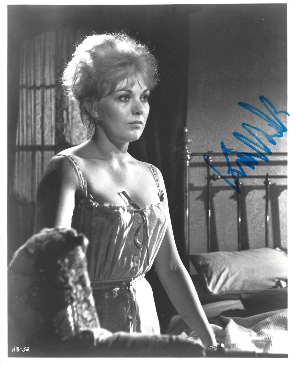 Lot 178: Kim Novack signed 10x8 inch black and white...
