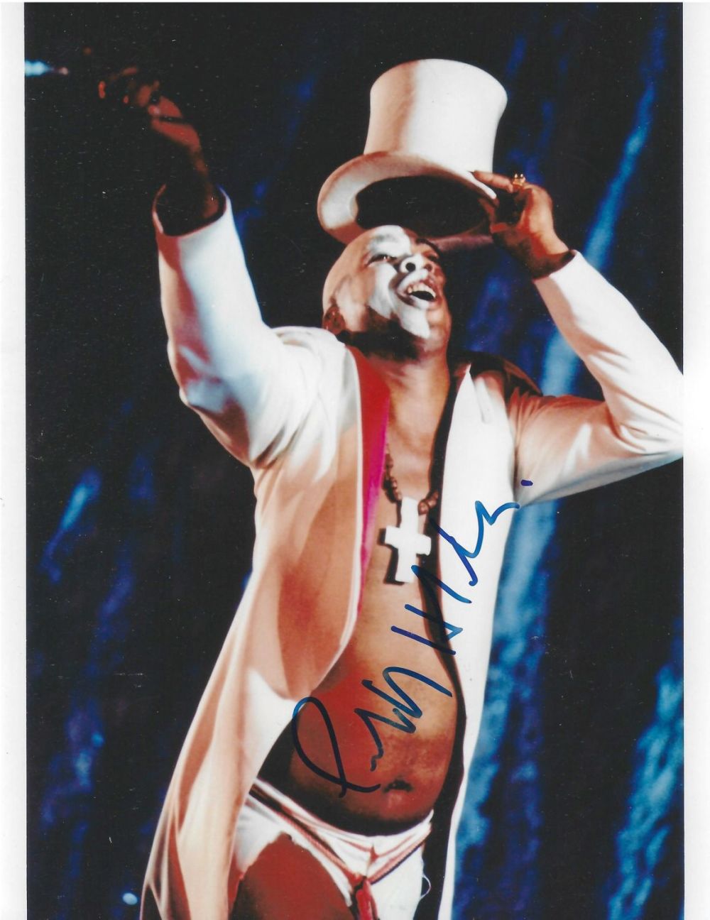Lot 180: Geoffrey Holder signed 10x8 inch colour photo. Good...