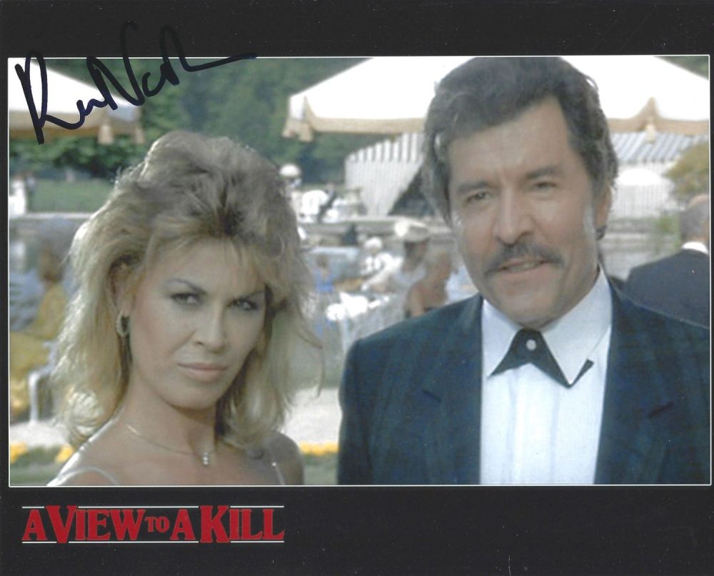 Lot 189: Kim Norton signed James Bond A View to...