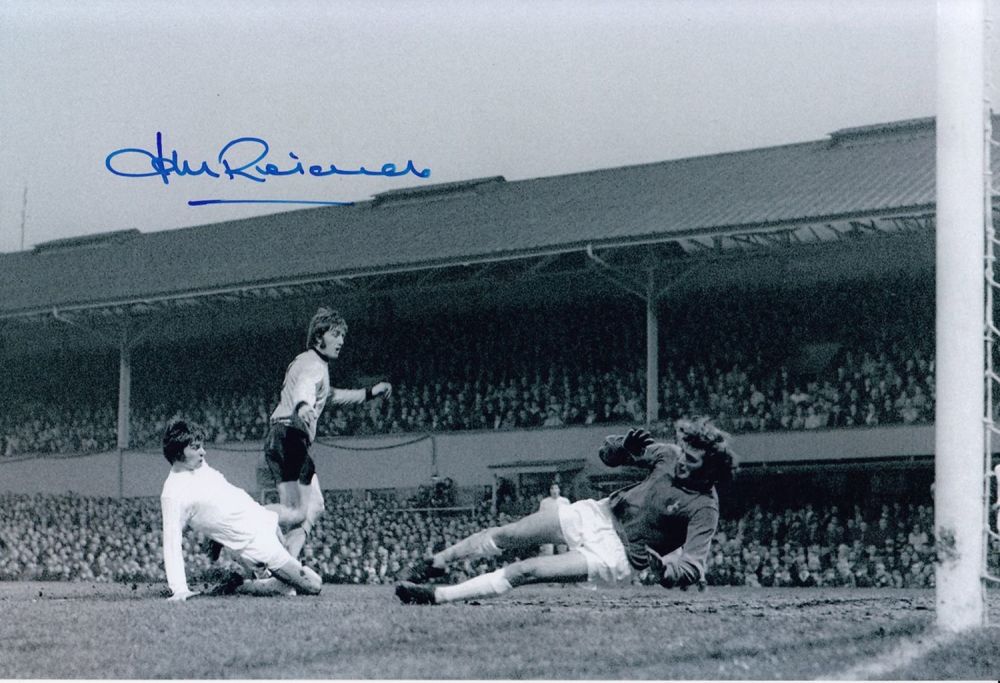 Lot 277: Autographed JOHN RICHARDS 12 x 8 photo :...