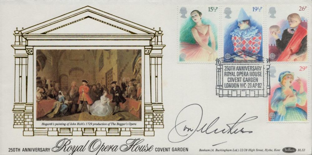 Lot 302: Ian Dickens signed FDC Benham. 250th Anniversary Royal...