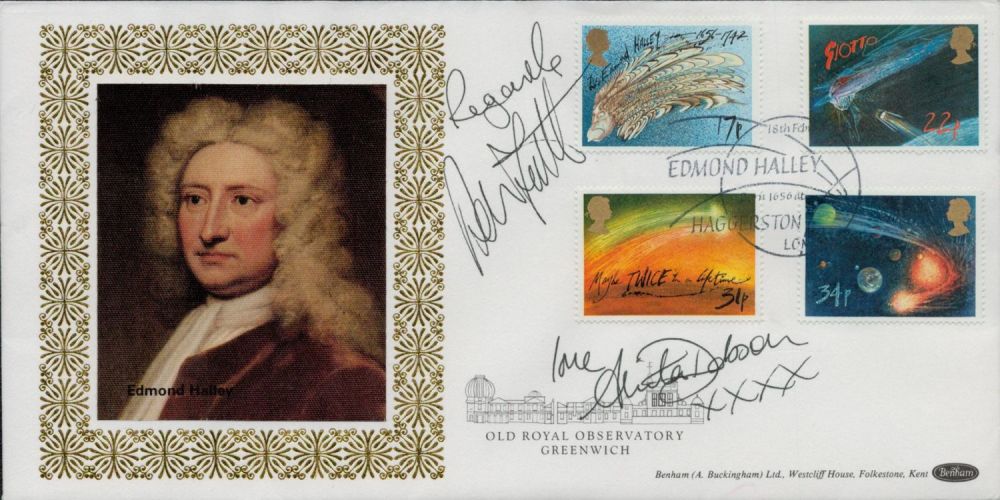 Lot 308: Multi signed Adam Faith. Anita Dobson FDC Benham....