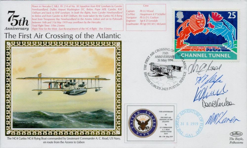 Lot 326: Multi signed J. Wood. K.P Schäffer. D. L...