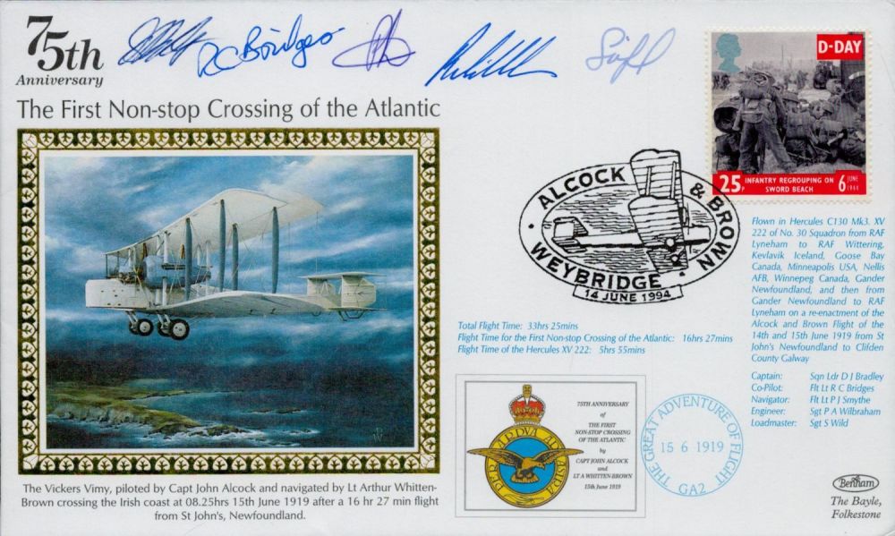 Lot 327: Multi signed R C Bridges. P J Smythe....
