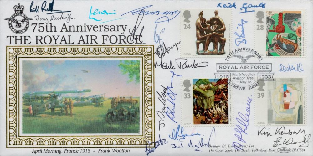 Lot 329: Multi signed Des Hill. Keith Goult. E.Wolf. plus,...