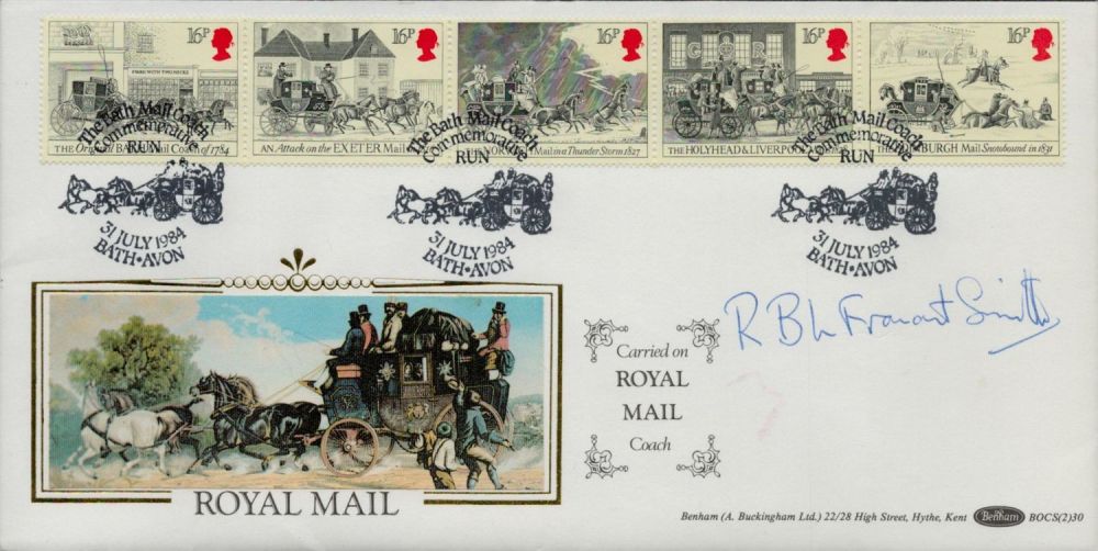 Lot 330: Fromant Smith signed Royal British Legion. FDC Benham....