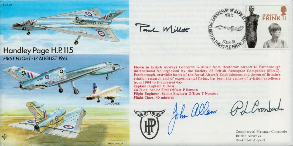 Lot 361: Paul Millett, John Allam and P Cronbach signed...