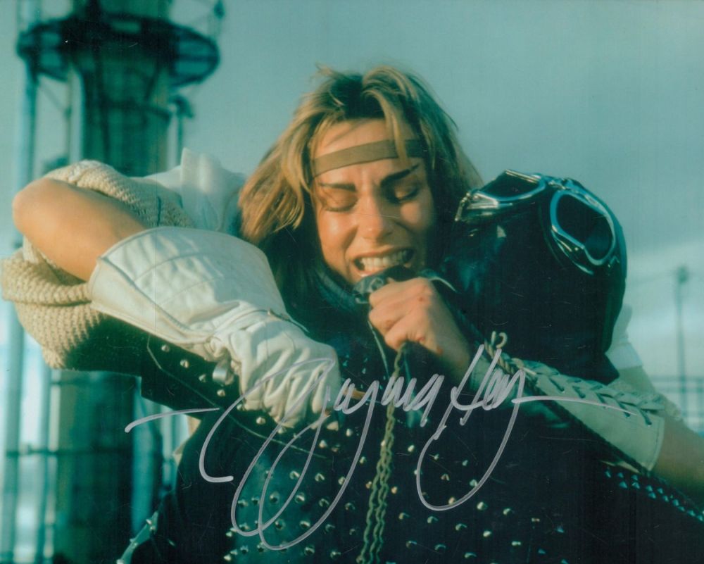 Lot 397: Virginia Hey signed Mad Max 10x8 inch colour...