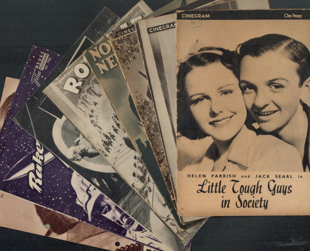 Lot 402: Vintage collection of in house cinegram brochures and...