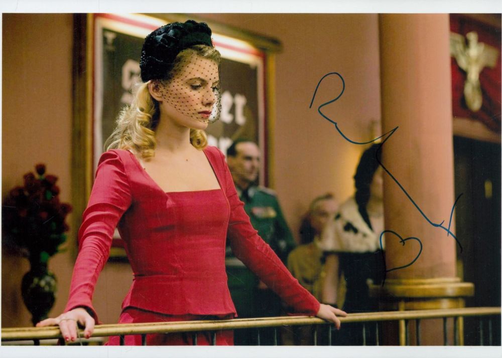 Lot 456: Melanie Laurent signed Inglorious Bastards 10x8 inch colour...