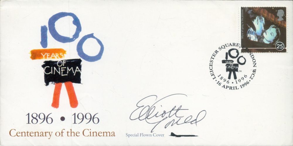 Lot 469: Elliott Gould signed 1996 100 years of Cinema...