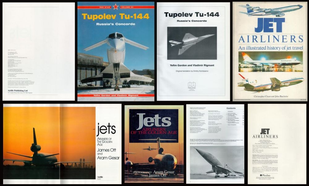 Lot 519: Jet Aircraft Publications Includes Jets - Airliners of...