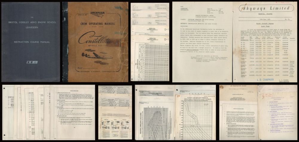 Lot 603: Aircraft Crew Operating Manual for The Constellation Models...