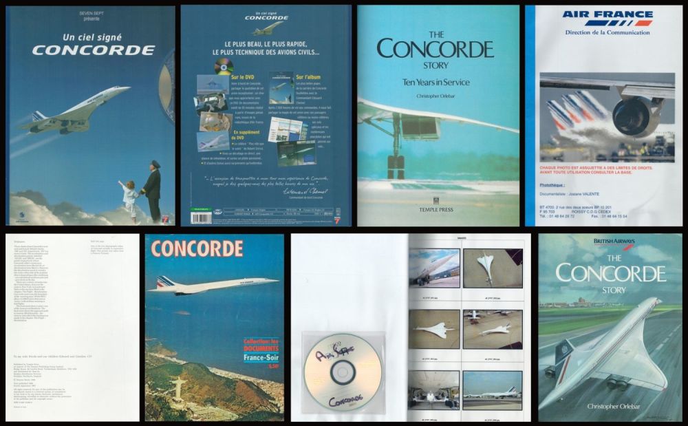 Lot 615: Concorde Publications Collection Includes Air France - Direction...