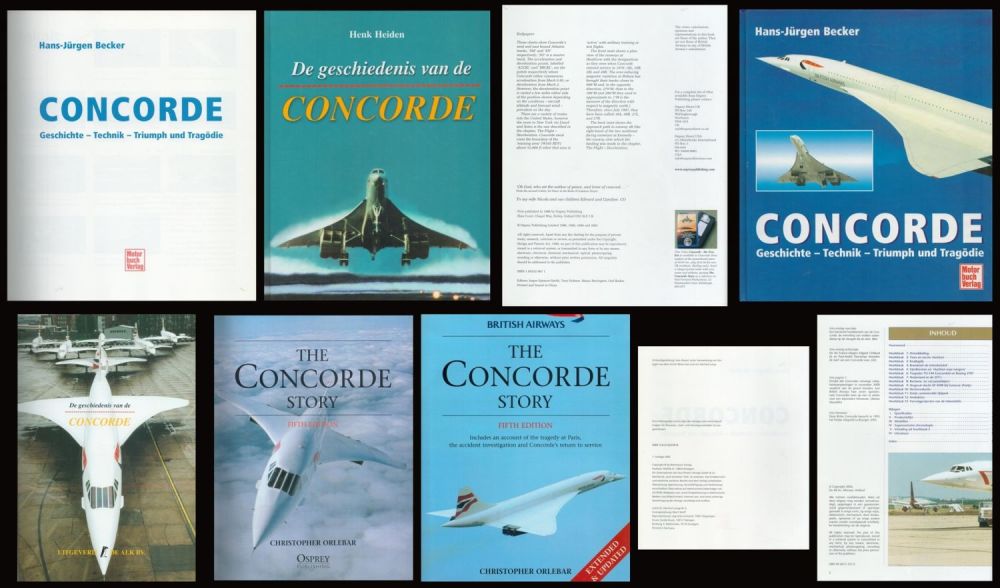 Lot 617: Concorde Publications Collection Includes Concorde - Geschichte -...