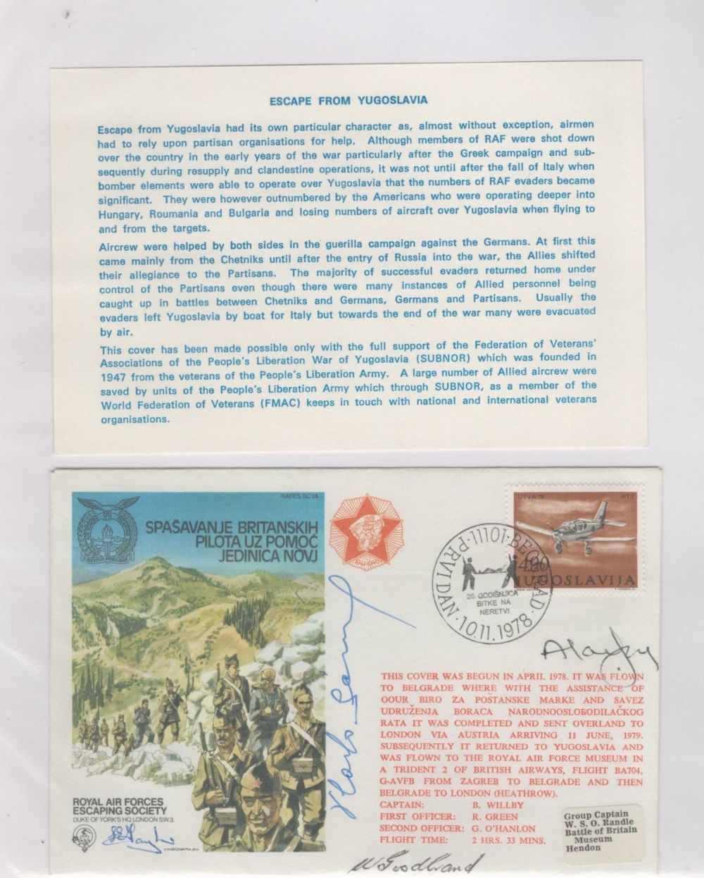 Lot 237: WW2. Lawrence Taylor, William Goodbrand and Alan Day...