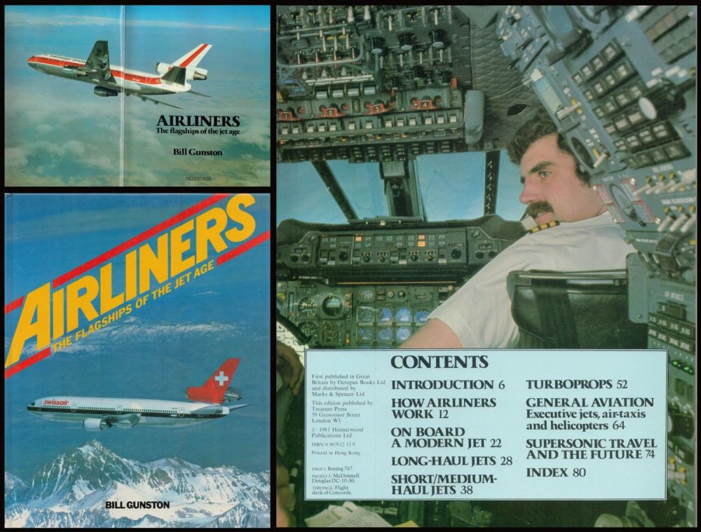 Lot 480: Airliners The Flagships of the Jet Age Hardback...