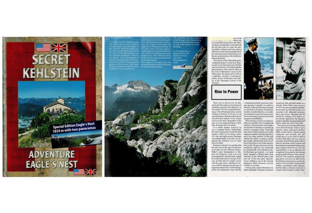 Lot 489: Special Edition Secret Kehlstein-Adventure Eagle's Nest Paperback Book...