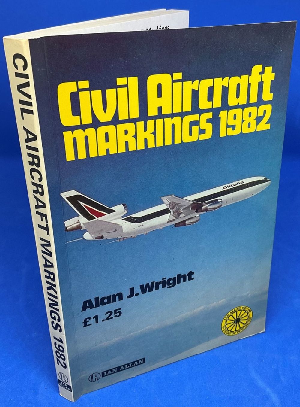 Lot 585: Alan J Wright Paperback Book titled Civil Aircraft...