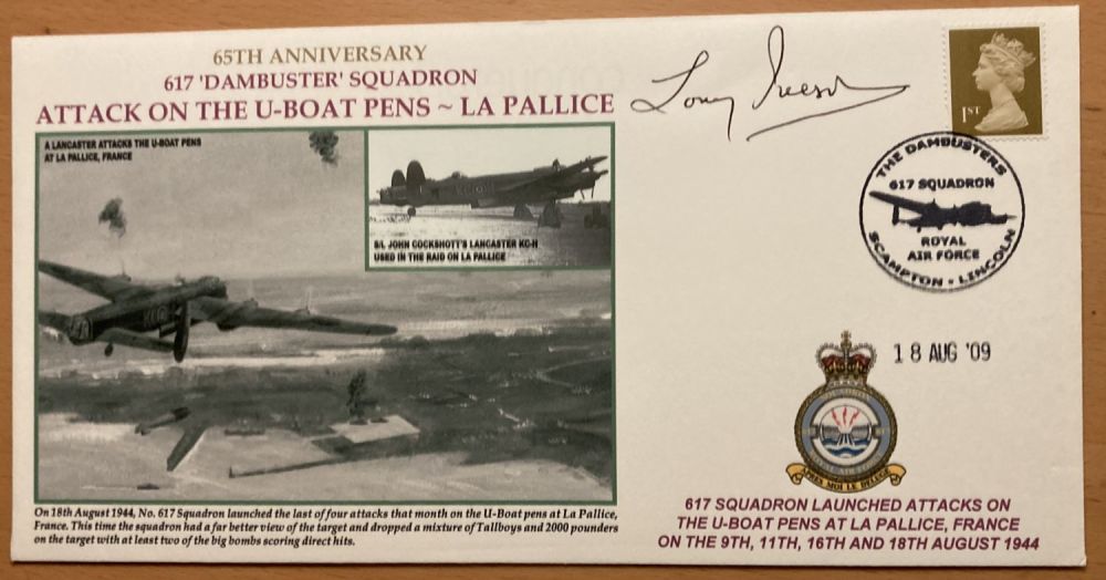 Lot 336: WW2 signed 617 sqn attack on U-Boat Pens...