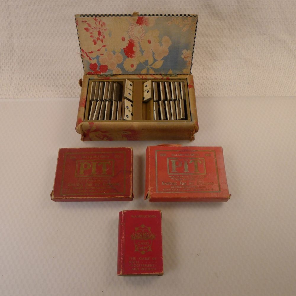 Lot 387: A collection of vintage games comprising an unusual...