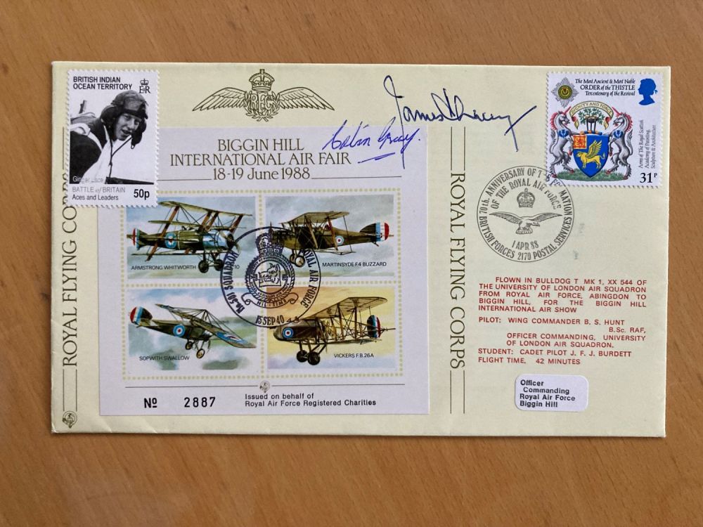 Lot 434: WW2 rare fighter ace Colin Gray DSO DFC...